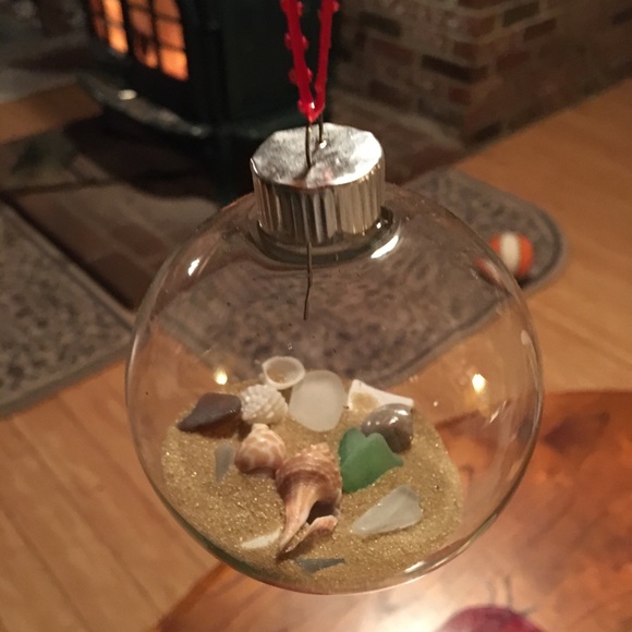 Other - Sea glass & Shells Ornament - One of a Kind